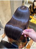 大人かわいい20代30代40代小顔ショコラベージュ1Zina船橋