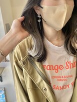 ヘアーデザイン シュシュ(hair design Chou Chou by Yone)&nbsp;☆chouchou☆インナーカラー×グレージュ