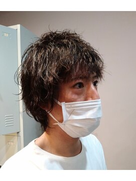 ロメリ(Romeri) メンズ波巻きツイストスパイラルパーマ/10代/20代/30代/出口博一