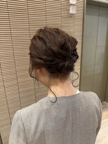 パーティーアップヘア