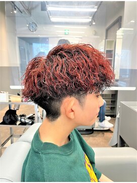 ノイセル 西本町(Noisyle) guest snap ツイストスパイラルパーマ×2トーンカラー