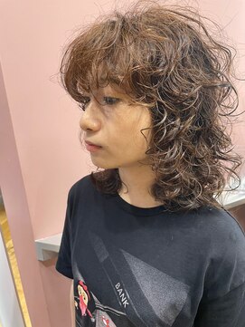 カームバイリコ 学芸大学(calm by liko) 前髪/マチルダボブ/ピンクベージュ/インナーグレージュ/学芸大学