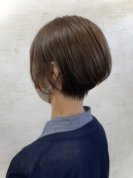 アンジェリカ(Angelica Total Beauty Lifestyle Design) 骨格補正カット/美シルエット/エモージュカラー/ベージュ