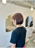 切りっぱなしボブ