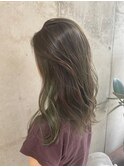 【カーキグレージュ】ベージュカーキイルミナカラ