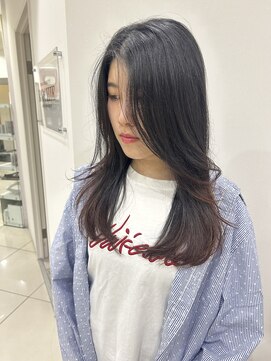 ハピネス 西大寺店(Happiness) 韓国レイヤー/レイヤーカット/ロングレイヤー/顔周りレイヤー