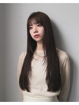 大人可愛い ナチュラルレイヤーストレート