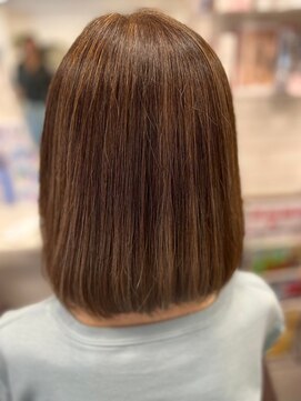 ヘアメイク ウエニ 上本町(HAIR MAKE UE2) 真っ暗にせずに白髪解消『おしゃれ白髪染め』