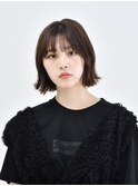 【RAWR】薄めバングウェットヘアレイヤーカットイメチェン