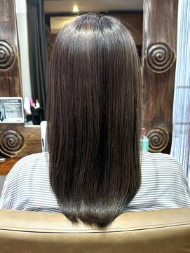 ハーシーバイアポロ 相模大野(HERSHE by apollo) 髪質改善縮毛矯正,レイヤー,縮毛矯正,白髪ぼかしハイライト.白髪