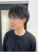 桑名ニュアンスパーマカルマパーマフェザーショートウルフカット