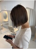 【藤原】大人かわいい切りっぱなしボブ