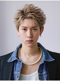 フェザーショートスパイキーショートフェザー