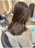 脱白髪染めハイライト白髪ぼかしリタッチハイトーンダブルカラー
