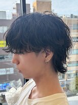 ゴウトゥデイシェアサロン 町田店(GO TODAY SHAiRE SALON)&nbsp;波巻きシャドウパーマ【町田メンズカット】