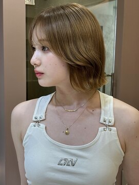 ロンドガーネット 池袋(Lond garnet) 暗めカラー/韓国レイヤー/マロンベージュ/くすみベージュ/池袋