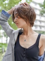 ギークス(GEEKS)&nbsp;【GEEKS渋谷】レイヤーショート/ウルフ/冬カラー/クールショート