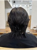 フェザー/サーフカール/センターパート/波巻きツイスパ