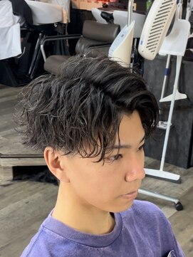 クレアバイプロデュース 矢部店(Crear by produce) 波巻きパーマスタイル