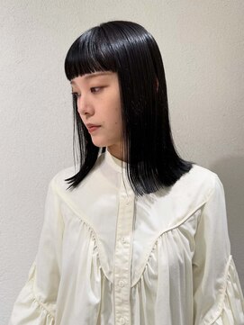 メゾンマイル 恵比寿(maison mile) 髪質改善/ストレート/艶髪/透明感/グレージュ/前髪/恵比寿駅