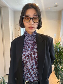 ユヌ(Une)の写真/繊細な顔まわりは雰囲気やライフスタイルに合わせて作っていきます◎ [札幌/大通/ボブ/顔まわり/レイヤー］