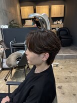 アロー 船橋店(AROH) MEN’S/リバースセンターパート/ニュアンスパーマ/船橋