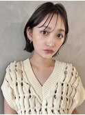 【PARK】切りっぱなしボブ×ラベンダーアッシュ