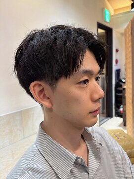 ヘアリゾート粋 ティガ 池袋店(tiga) メンズ/ニュアンスパーマ/マッシュショート