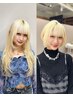 【オフカットはこれ】プルエクステ取り外し+トレンドカット ¥9350