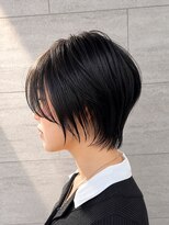 イートンクロップガーデン(Eton Crop Garden)&nbsp;黒髪シースルーハンサムショート