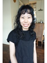 ロッソ アソシエイト ウィズヘア(Rosso associate with hair)&nbsp;くせ毛風パーマスタイル
