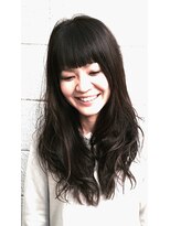 ヘアークリエーション アンベリール(hair creation embellir) ボリュームを下に出した大人かわいいウェーブ