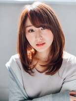 プラーチェ 青葉台 内巻きワンカール大人可愛いナチュラルフェミニンストレート