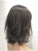ふわっとレイヤースタイル×透明感アッシュ【レーヴ】