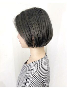 ナイン 麻布十番(NINE) ☆シャドウグレーボブ☆