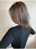 【Rowel】グレージュ×大人くびれレイヤー