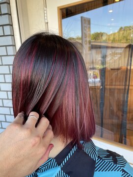 フルール(fleur) 前下がりボブ