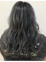 アーサス ヘアー デザイン 国立店(Ursus hair Design by HEADLIGHT) シルバーアッシュ×ロングウェーブ