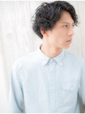 ≪mod's men≫セミウエット＆エアリーマッシュパーマQ