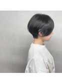 #くびれショート×インナーネイビーカラー