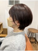 大人ショートボブ