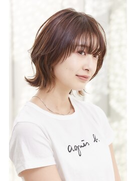 ミチオ ノザワ ヘアサロン ギンザ(Michio Nozawa HAIR SALON Ginza) マッシュウルフ/ボブウルフ/インナーカラー/ベージュ