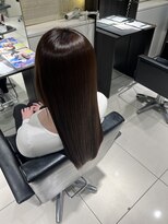 【艶髪縮毛矯正】クセ毛カバー艶髪ストレート