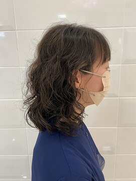 ゼル イオンタウン名西(ZELE) ミディアムボブパーマ