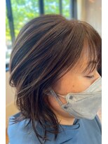 モダンクラフト 長町南店(modern craft)&nbsp;大人ショート脱白髪染めイルミナカラーハイライト40代50代