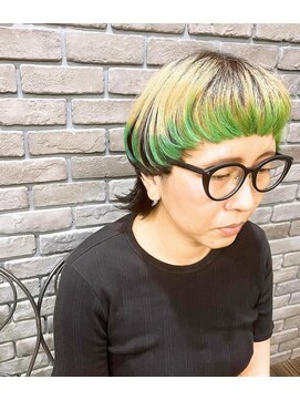ヘアーコピーヌ(HAIR COPINE) 個性的カラー