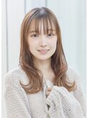 池上まさよし/デジタルパーマ/ベージュブラウン/毛先パーマ/韓国