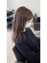 レム 仙台店(L.E.M)&nbsp;《L.E.M  》グレージュゆるふわセミロング/及川翔