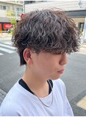 マッシュスパイラルパーマツイストスパイラル波巻きメンズ