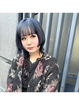 イコ(.ico) ブルーパープル×ショートウルフ